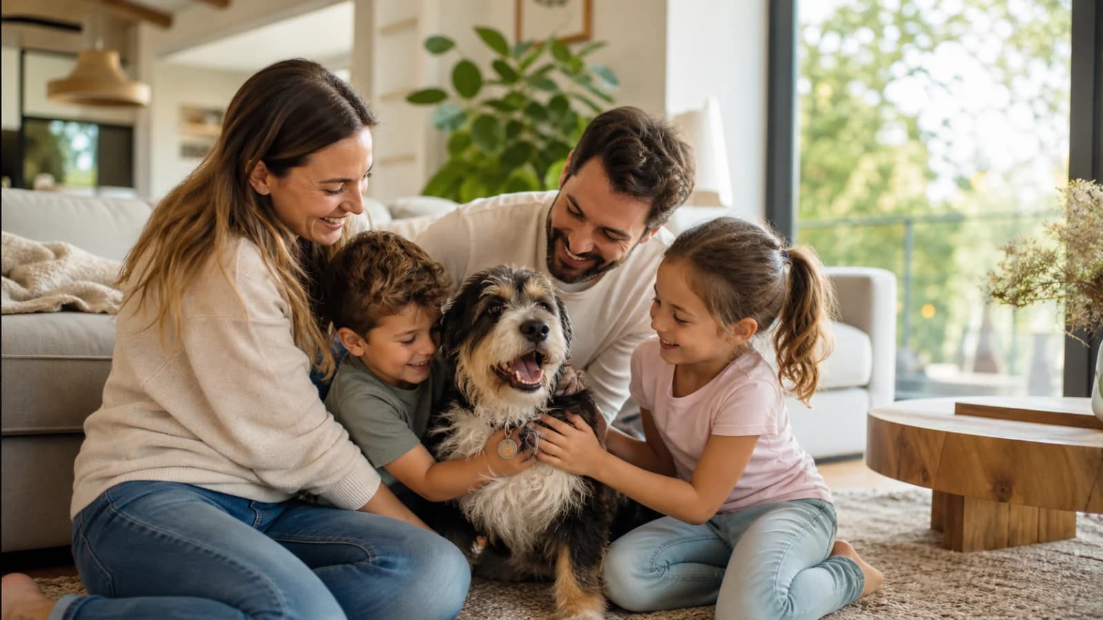 Hundeversicherung für Familienhunde
